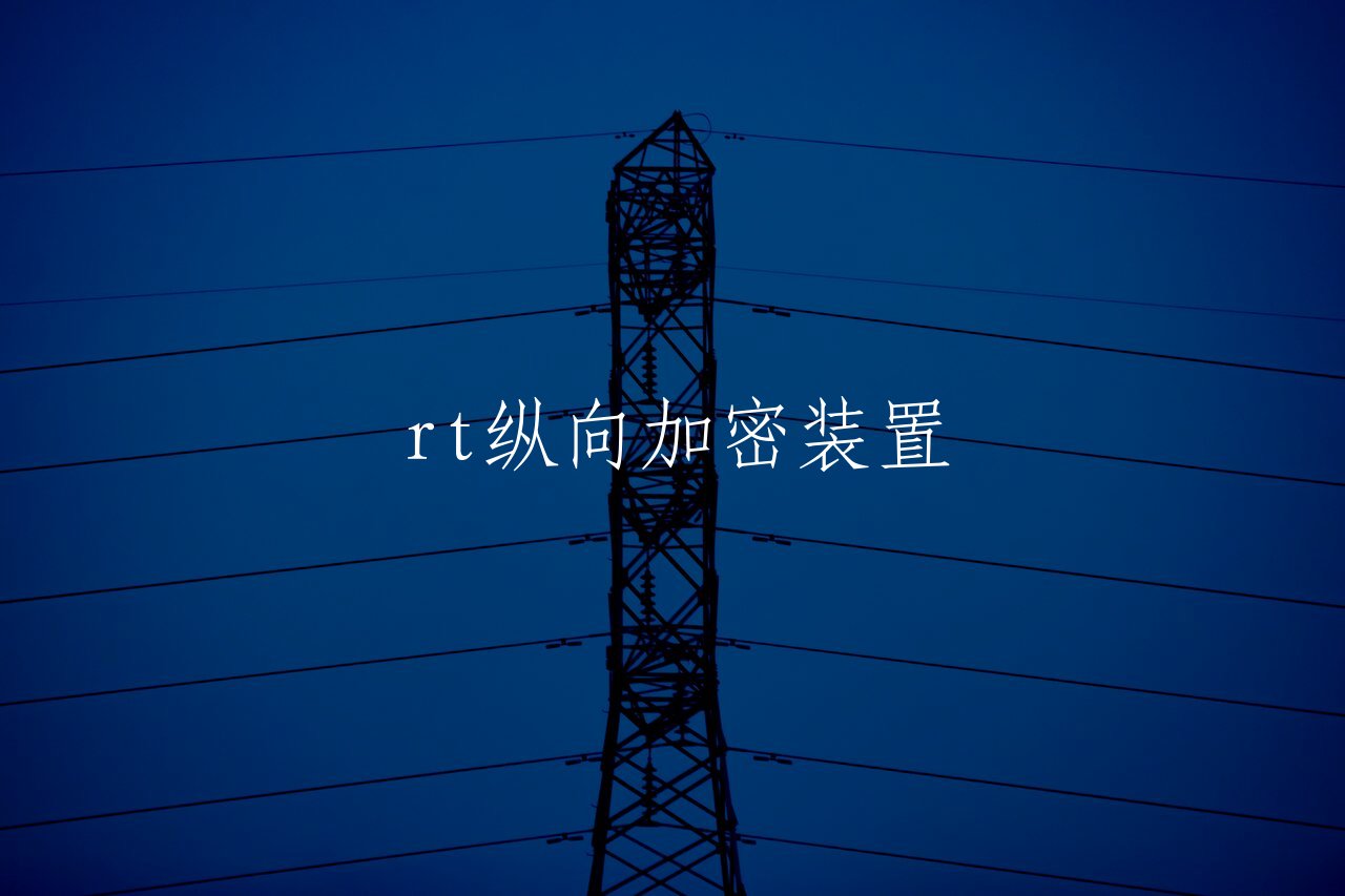 rt纵向加密装置 核心概念图