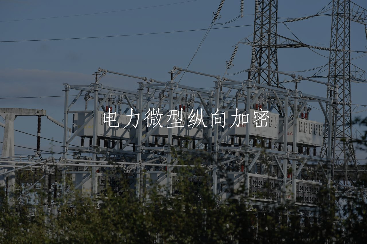 电力微型纵向加密 核心概念图