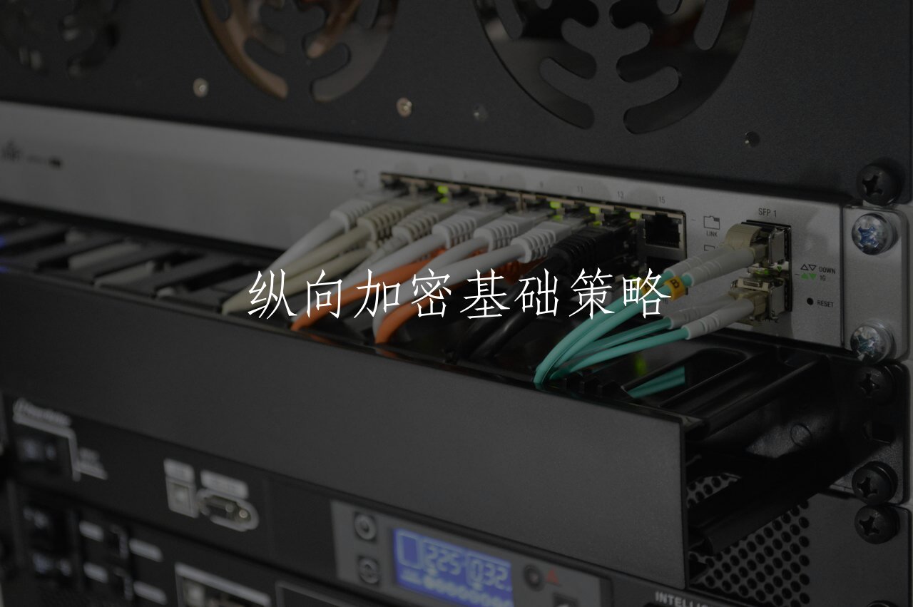 纵向加密基础策略 核心概念图