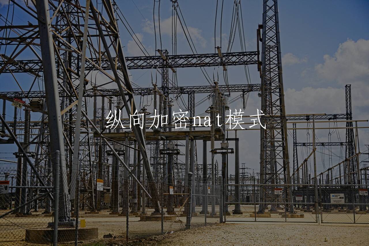 纵向加密nat模式 核心概念图