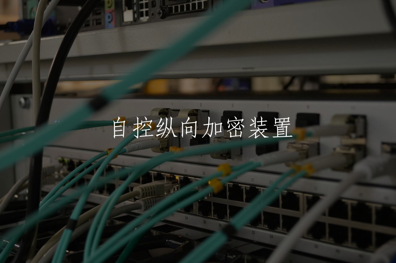 自控纵向加密装置 核心概念图