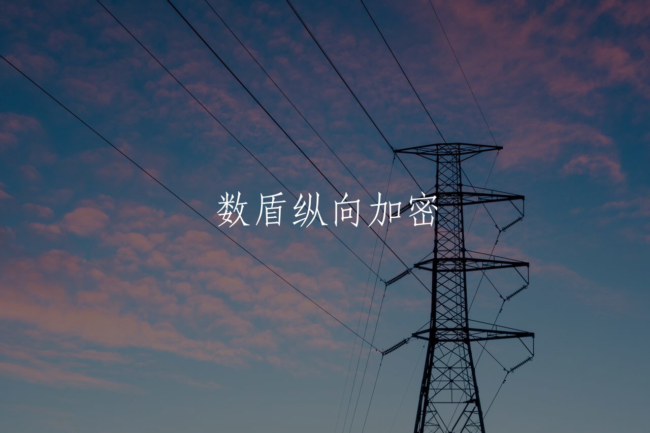 数盾纵向加密 核心概念图