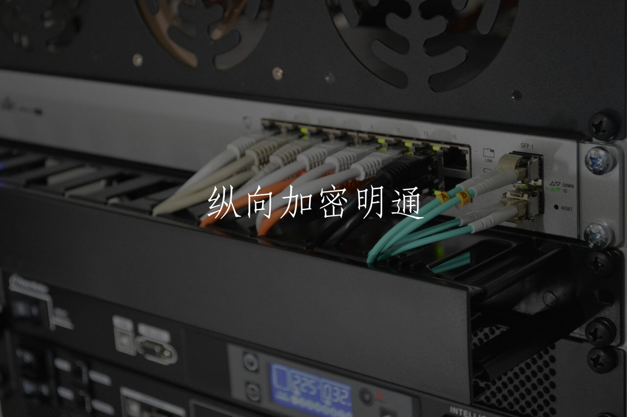 纵向加密明通 核心概念图