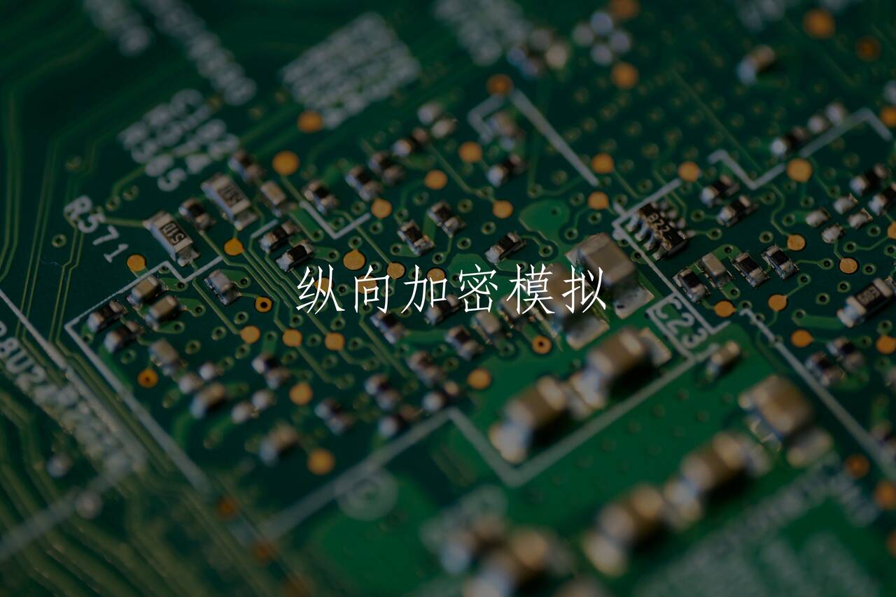 纵向加密模拟 核心概念图