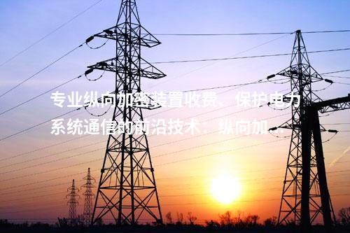 专业调度数据网纵向加密方案